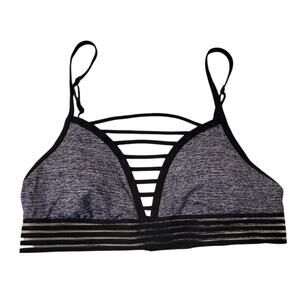 PINK Ultimate Strappy Bralette Y2K Athleisure Victoria's Secret Padded Size S